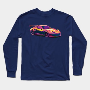 PORSCHE 911 GT2 COLORFUL Long Sleeve T-Shirt